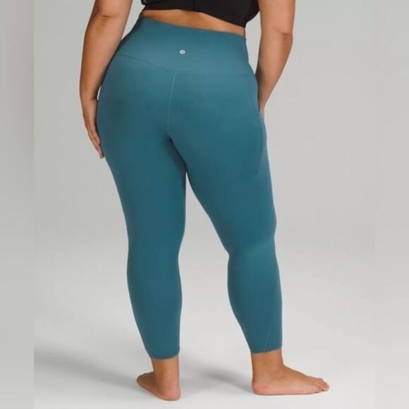 Lululemon Align High-Rise Pant with Pockets 25" Capture Blue - Size 12 - Picture 4 of 11